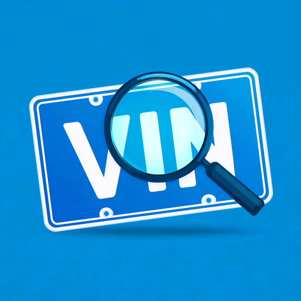 VIN Check App Icon - Free VIN Decoder and Vehicle Information